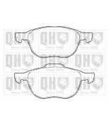 QUINTON HAZELL - BP1427 - Комплект тормозных колодок, диско